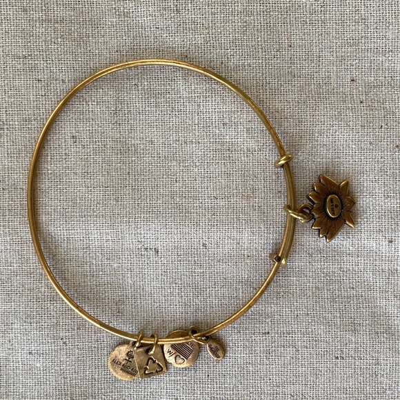 Alex and Ani Lotus Blossom Bangle - Picture 3 of 4